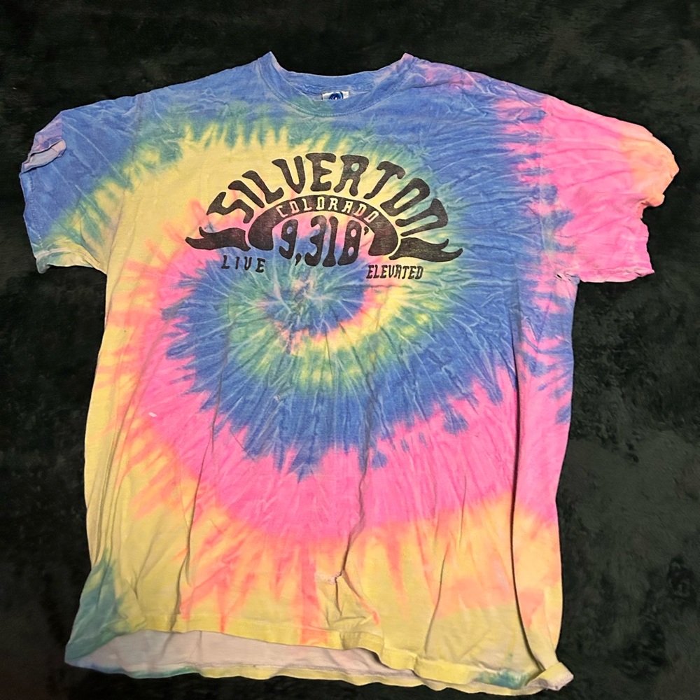 Vintage Tie Dye Colorado Tee Shirt